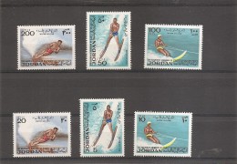Ski Nautique ( 818/823 XXX -MNH- De Jordanie ) - Water-skiing