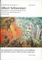 Albert SCHWEITZER Rundbrief Nr. 83 November 1996 Revue Périodique Du Deutschen Hilfsverein - Biografie & Memorie