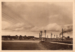 SARRALBE  -  VUE GENERALE DES USINES SOLVAY -  EDITION SCHVALIER - PAPETERIE LIBRAIRIE - Sarralbe