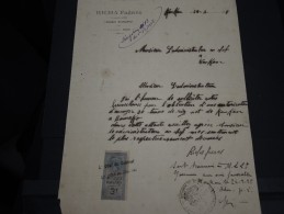 GUINEE FRANCAISE - Timbre Fiscal Sur Document - Trés Rare Pour Cette Ancienne Colonie Française - A Voir - Lot N°16427 - Lettres & Documents