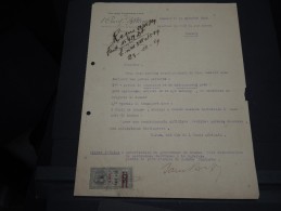 GUINEE FRANCAISE - Timbre Fiscal Sur Document - Trés Rare Pour Cette Ancienne Colonie Française - A Voir - Lot N°16434 - Lettres & Documents