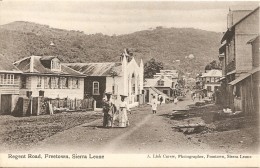 AFRIQUE SIERRA LEONE FREETOWN - REGENT ROAD Vers 1920 - Sierra Leona
