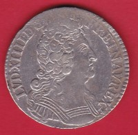 France - Louis XIIII - 1/2 Ecu Aux 3 Couronnes - 1710 A - 1643-1715 Lodewijk XIV De Zonnekoning