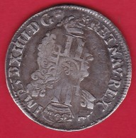 France - Louis XIIII - 1/2 Ecu Réformé - 1643-1715 Luigi XIV El Re Sole