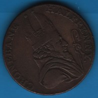 UK Cronebane Wicklow Lodge Irish Mine Co. Bishop Blaze Halfpenny 1789  TOKEN - Monetary/Of Necessity