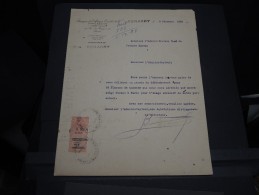 GUINEE FRANCAISE - Timbre Fiscal Sur Document - Trés Rare Pour Cette Ancienne Colonie Française - A Voir - Lot N°116444 - Storia Postale