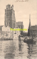 CPA DORDRECHT GROOTE KERK BOMKADE - Dordrecht