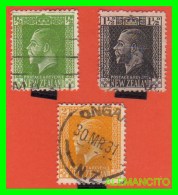 NEW ZELANDA  ( OCEANIA ) 3 SELLOS AÑO 1915 - Usados