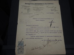 GUINEE FRANCAISE - Timbre Fiscal Sur Document - Trés Rare Pour Cette Ancienne Colonie Française - A Voir - Lot N°16448 - Brieven En Documenten