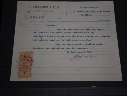 GUINEE FRANCAISE - Timbre Fiscal Sur Document - Trés Rare Pour Cette Ancienne Colonie Française - A Voir - Lot N°16453 - Lettres & Documents