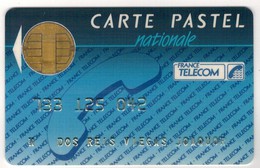 TE-FRANCE -  Carte Pastel Nationale France Telecom -  Kaarten Voor Militair Gebruik
