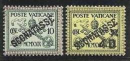 1931 Vaticano Vatican SEGNATASSE  POSTAGE DUE 10c + 40c MNH** - Portomarken