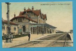 CPA - Chemin De Fer La Gare De SAINT-GRATIEN 95 - Saint Gratien