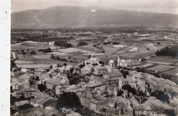 MORMOIRON  VUE AERIENNE AU FOND LE VENTOUX - Mormoiron