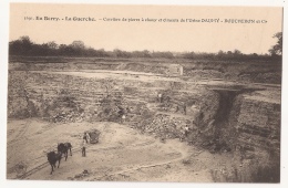 *** 18 *** LA GUERCHE *** Carrière De Pierre Et Ciments De L´usine DAUMY-BOUCHERON *** - La Guerche Sur L'Aubois