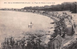¤¤   -  204   -   ILE-de-NOIRMOUTIER    -   La Plage Des Dames à Marée Haute  -  Cabines De Plage    -  ¤¤ - Ile De Noirmoutier
