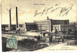 Carte Postale Ancienne De VINCEY - Vincey