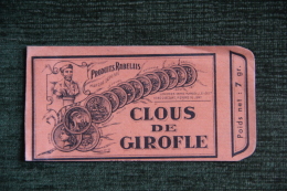 Petite Pochette,  " PRODUITS RABELAIS - CLOUS De GIROFLE - Other & Unclassified