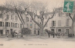 83 - CUERS - La Fontaine Du Coq - Cuers