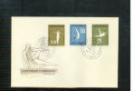 Yugoslawien / Yugoslavia / Yougoslavie 1963 Gymnastics FDC - Cartas & Documentos