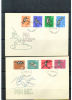 Yugoslawien / Yugoslavia / Yougoslavie 1962 Athletics PEA FDC - Lettres & Documents