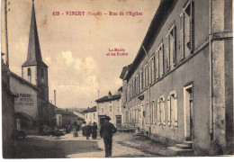 Carte Postale Ancienne De VINCEY - Vincey