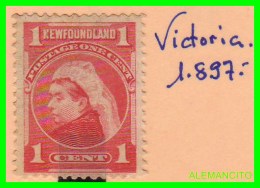 TERRANOVA Y  LABRADOR -   ( NEW FOUNDLAND - CANADA ) SELLO AÑO 1897 VICTORIA - Unused Stamps