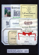 BORDEAUX - Sec Lot 9 Etiquettes - N° 14 - Collections, Lots & Séries