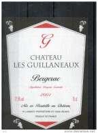 -  Bergerac - Chateau Les Guillaneaux 2001 - Bergerac