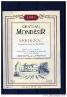 -  Bergerac - Chateau Mondésir 1999 - Bergerac