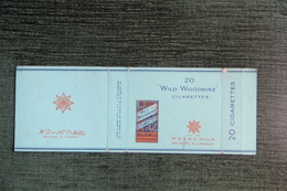 Etui à Cigarette  , 20 Cigarettes ,  " WILD WOODBINE "- Manufacture LONDRES - Etuis à Cigarettes Vides