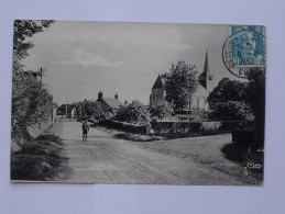 BRINON-SUR-SAULDRE (18): Carte Postale 1952  Route De ISDES - Brinon-sur-Sauldre