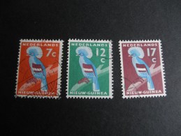 Nederlands Nieuw Guinea NVPH  54 , 55 , 56 - Nueva Guinea Holandesa