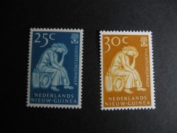 Nederlands Nieuw Guinea NVPH  61 , 62 - Nueva Guinea Holandesa