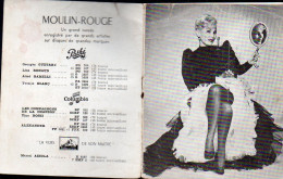 Petit Prospectus Pour Le Disque MOULIN ROUGE (film De Jean Renoir)  (PPP3255) - Programme