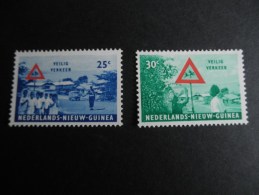 Nederlands Nieuw Guinea NVPH  73 , 74 ** - Nederlands Nieuw-Guinea