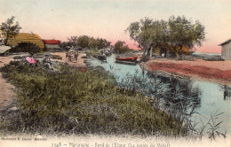 MARIGNANE - BORD DE L'ETANG - LA POINTE DU VALLAT - VERS 1910 ?? - Marignane