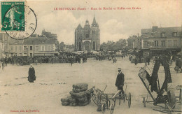 27 - Eure - Le Neubourg - Place Du Marché - Halles Aux Grains - Le Neubourg