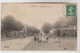 CPA ORCHIES (Nord) - Avenue De La Gare - Orchies