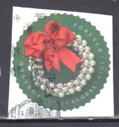 United States 2014  Global Silver Bells Wreath Sc #4936 - Mi 5131BA - Used - Usati