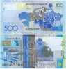 KAZAKHSTAN: Banknote 500 Tenge, 2006, UNC Pick#29 Saidenov Siganture Rare To Find - Kazakistan