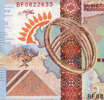 KAZAKHSTAN: SPECIMEN * TEST Note SILK WAY*GOZNAK*ORANGE*2008* TURKESTAN #9 UNC - Kazakistan