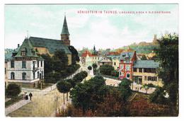 KONIGSTEIN IM TAUMUS.  Limburger, Kirch U. Bleichstrasse. - Königstein