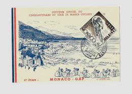 THEMA « CYCLISME »Principauté De Monaco « MONACO »* Monaco Assimilé Aux Tarifs Postaux Français - Collections & Lots