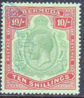 BERMUDA - 1922 - YVERT N°86 OBLITERE - COTE = 235 EUROS - TB - Bermuda