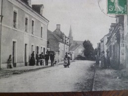 CPA 49 Maine Et Loire Chigné Route Du Lude - Otros & Sin Clasificación