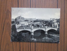 Italie            Roma      Ponti Sul Tevere                           Les Ponts Sur Le Tevere - Bruggen