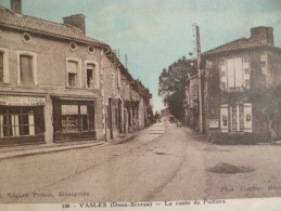 CPA 79 Deux Sèvres Valses La Route De Poitiers - Sonstige & Ohne Zuordnung