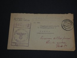 ALLEMAGNE - Env Militaire Postdam Pour Paris - Janv 1944 - A Voir - P19502 - Covers & Documents