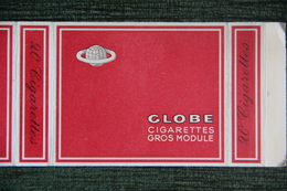 Etui à Cigarette  , 20 Cigarettes ,  "  GLOBE ", ALGER - Etuis à Cigarettes Vides